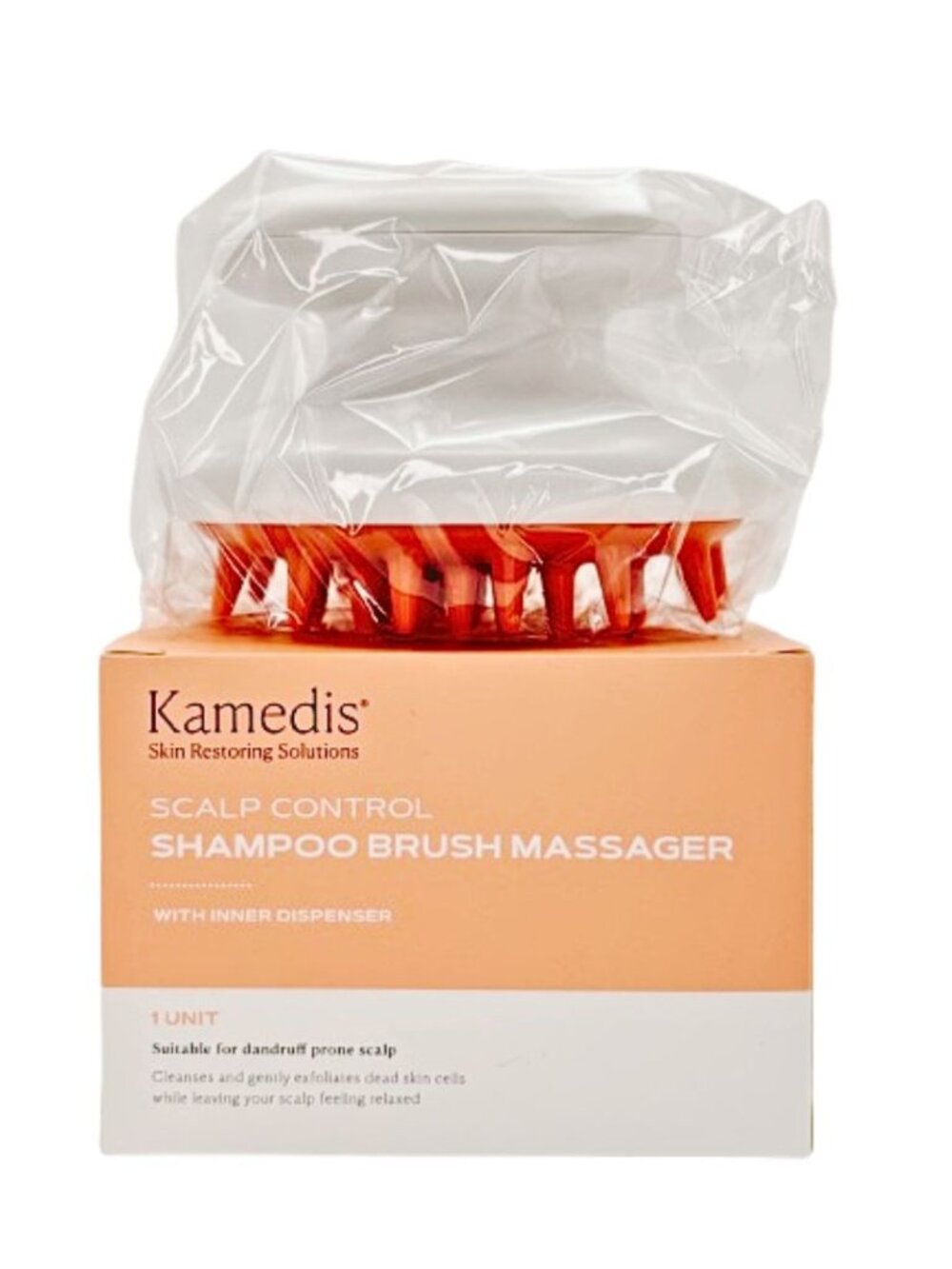 Kamedis Silicone Scalp Shampoo Brush Massager NEW